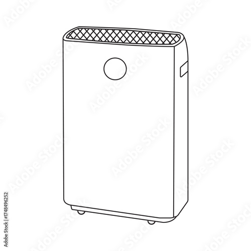 Air purifier icon design