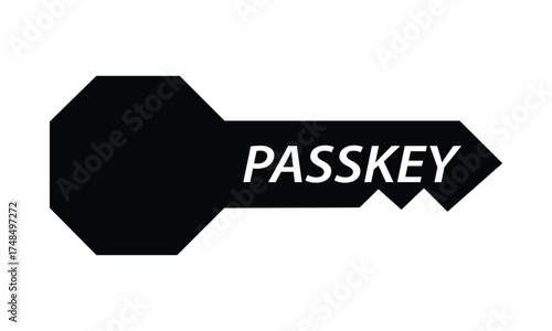 Key to Unlock: A minimalist design of a key signifies access and security, embodying the essence of digital authentication and secure data.