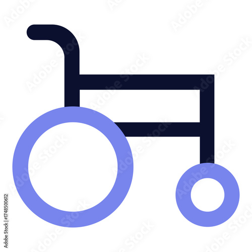 Accessibility Wheelchair Icon for Disability Support and Inclusive Design