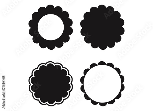 A diverse collection of six stylized crowns, each uniquely designed with vibrant gradients and intricate geometric patterns, representing royalty