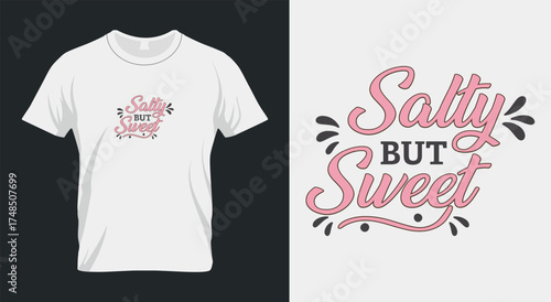 Salty But Sweet T-Shirt, Beach Vibes Tee, Summer Vacation Shirt