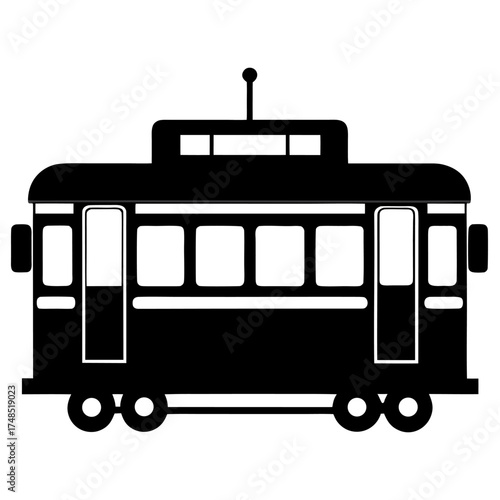 vector bus icon