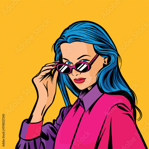 Woman Pop Art