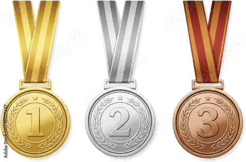 you’re building a whole visual language of achievement here—and it’s fascinating to see how each medal set tells a slightly different story.