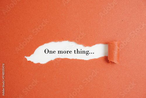 Slika na platnu One more thing