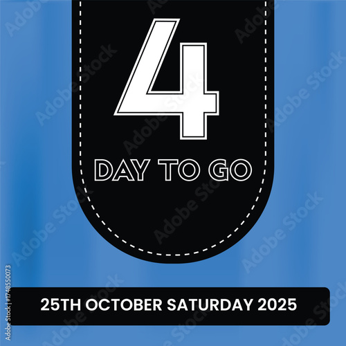 countdown social media post design	