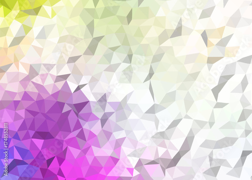 abstract colorful low poly background, abstract geometric background, abstract triangle background	