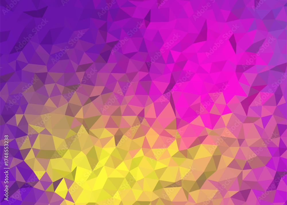 Fototapeta premium abstract colorful low poly background, abstract geometric background, abstract triangle background