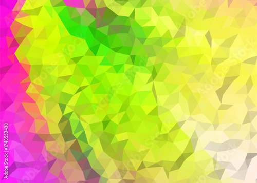 abstract colorful low poly background, abstract geometric background, abstract triangle background	