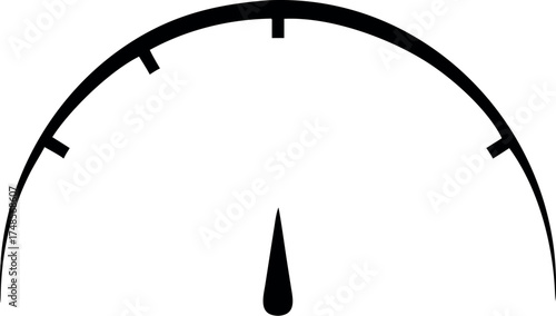 Speedometer icon vector illustration