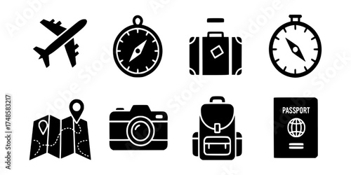 A vector illustration of an old vintage clock and watch set symbolizes the time is money concept