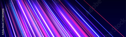 Laser-like lines spin and twist into vortex patterns, glowing with energy. Horizontal motion blur enhances the sense of speed. A digital rush captured in glowing detail.