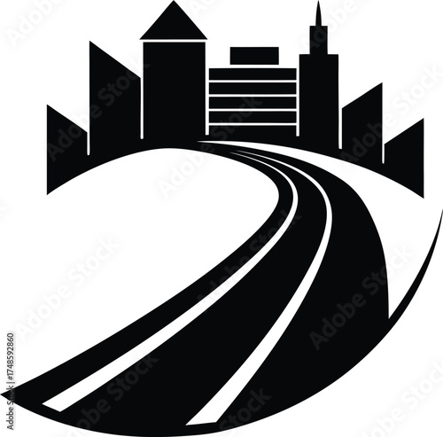 Abstract gradient swirl of neon colors illuminating dark space representing energy and movement isolated on transparent background