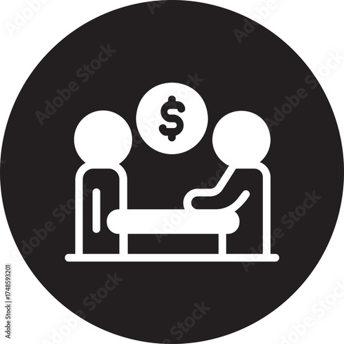 shareholder glyph icon