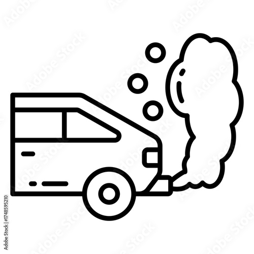 Premium download icon of car accident 