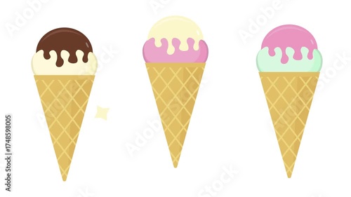 Ice cream sherbet ice cream tasty chocolate ice cream ice cream cone