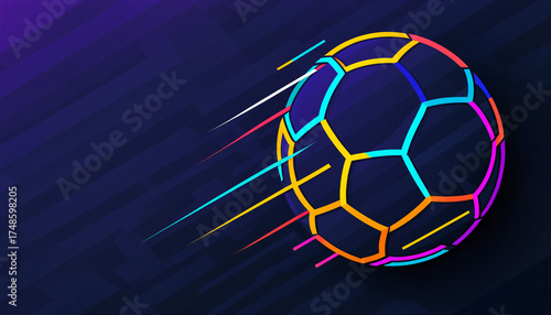 a dynamic soccer ball with ...