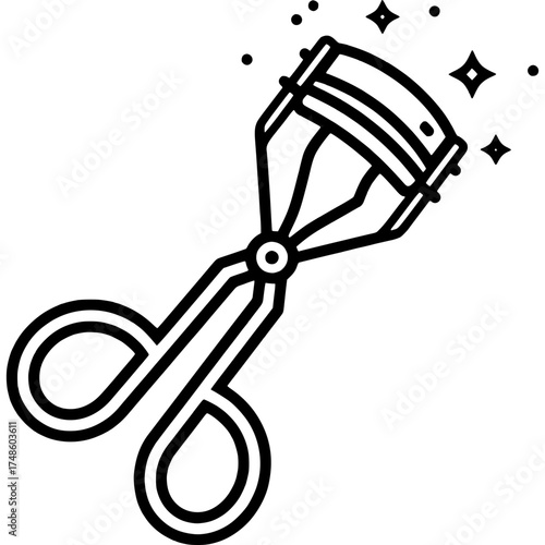 Eyelash Curler Icon