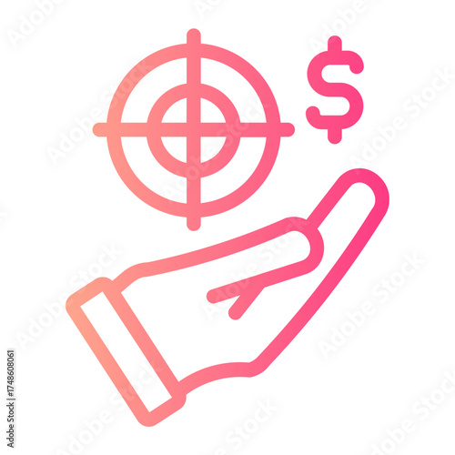 goal gradient icon