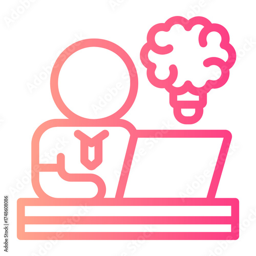 idea gradient icon