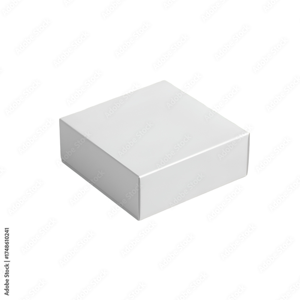Fototapeta premium white box isolated on white