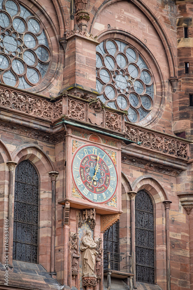 Obraz premium Strasbourg Cathedral Astronomical Clock