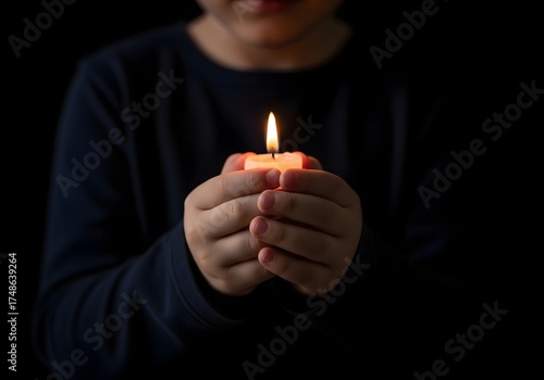 Wallpaper Mural Child's Light on Christmas Eve Torontodigital.ca