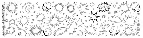 Different styles of shocks and boon