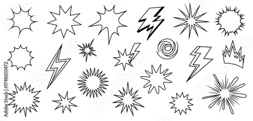 Different styles of shocks and boon