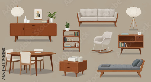 Mid-century modern furniture collection a stylish and timeless design for any home