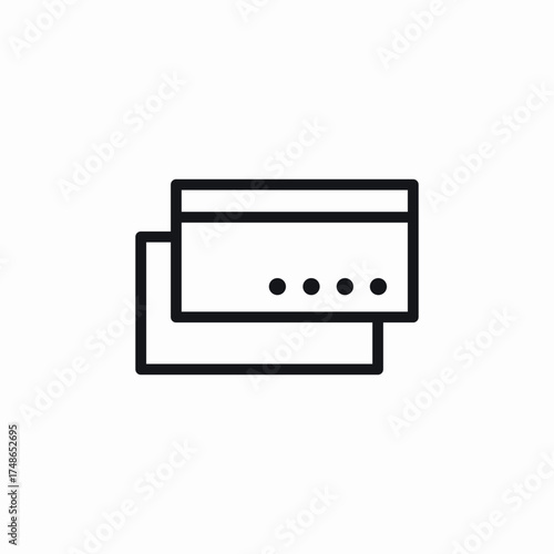 webpages switch icon sign vector