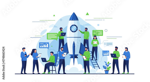 Successful Team Launches New Project, Achieving Innovative Growth And Technological Advances