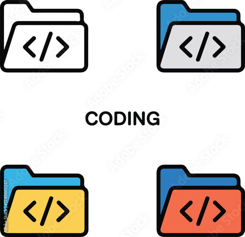 coding Stock photos websites are often searched for yes and no buttons as web design elements, 