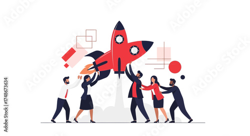 Teamwork Propels Rocket: Achieving Success Through Collective Effort and Innovation