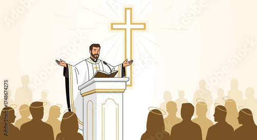 Theology and Preaching: An Illustrative Depiction of Religious Sermon and Community