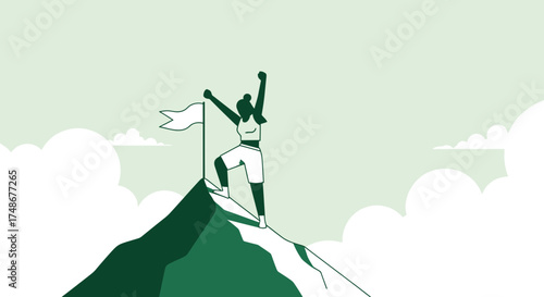 Triumph Of The Spirit On The Summit: Reaching For Goals And Overcoming Challenges