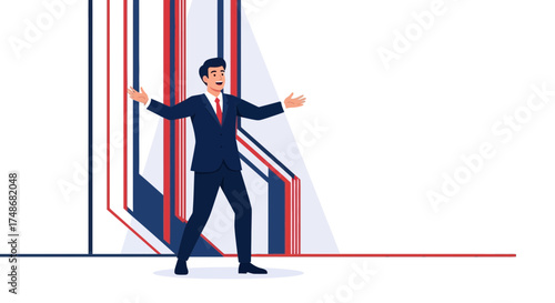 Visionary Presenting Abstract Data Flow in a Modern Business and Professional Context