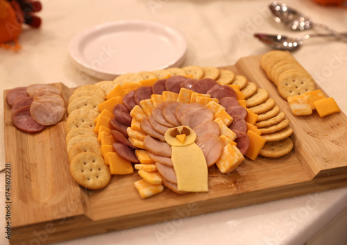 turkey cheeseboard