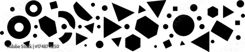 Dynamic Animated Vector Silhouette Geometric Shapes Loop - Abstract Tech	