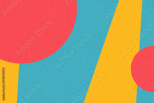 vector trend modern minimalism geometric abstract colorful background