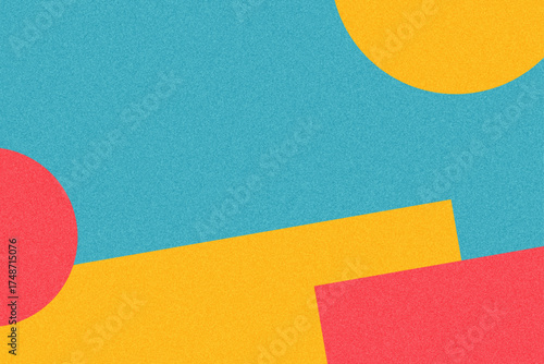 vector trend modern minimalism geometric abstract colorful background