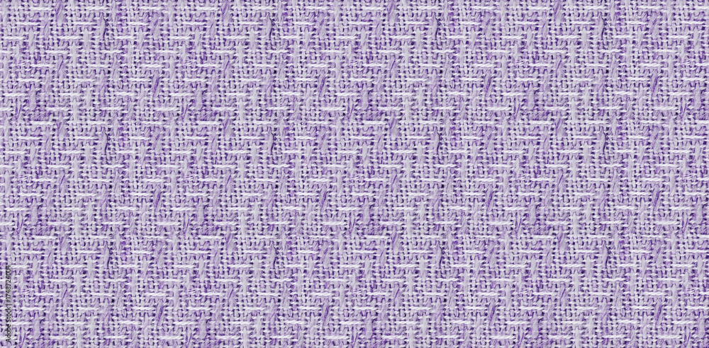Fototapeta premium Purple Linen Texture Close up
