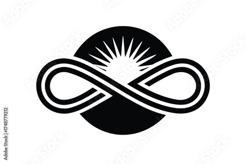 endless summer silhouette vector art