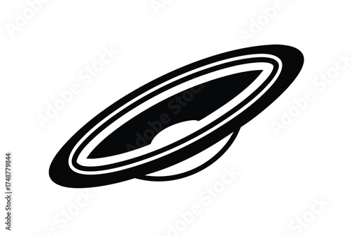 frisbee silhouette vector art