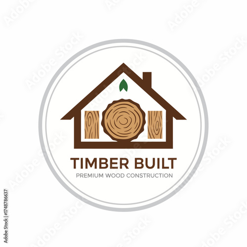 vector logo home specialist crafting wood furniture