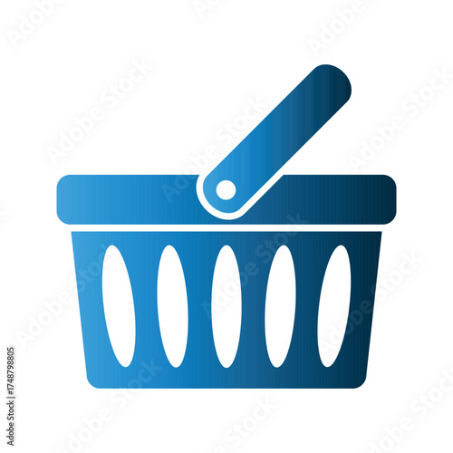 Shopping Basket icon design template