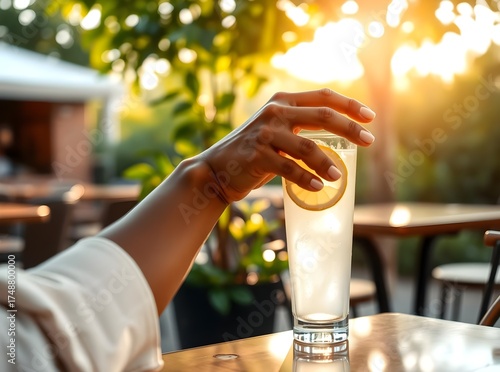 Wallpaper Mural Refreshing Lemonade on a Sunny Day Torontodigital.ca