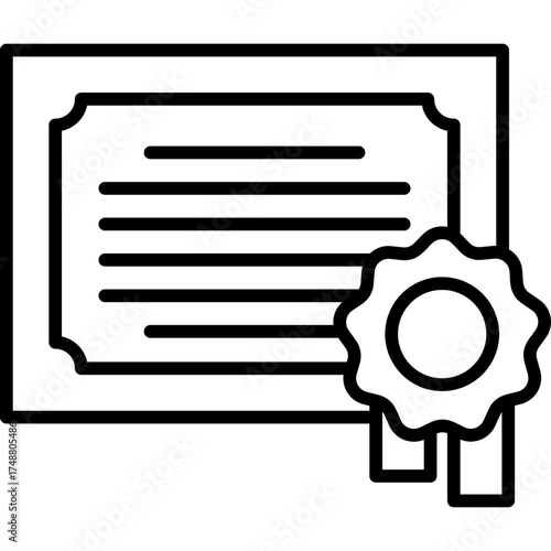 Certificate Icon