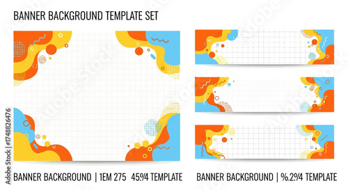 Professional Business Presentation Vector Illustration with Modern Infographic and Chart Elements