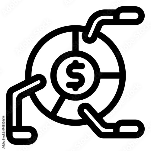 Diversification icon